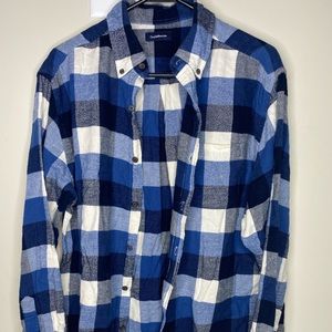 Blue flannel